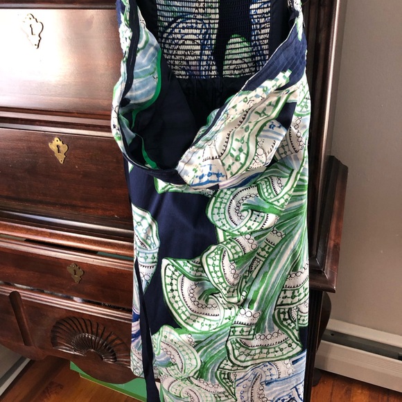 Moulinette Soeurs Dresses & Skirts - Moulinette Soeurs Navy and Green Garment